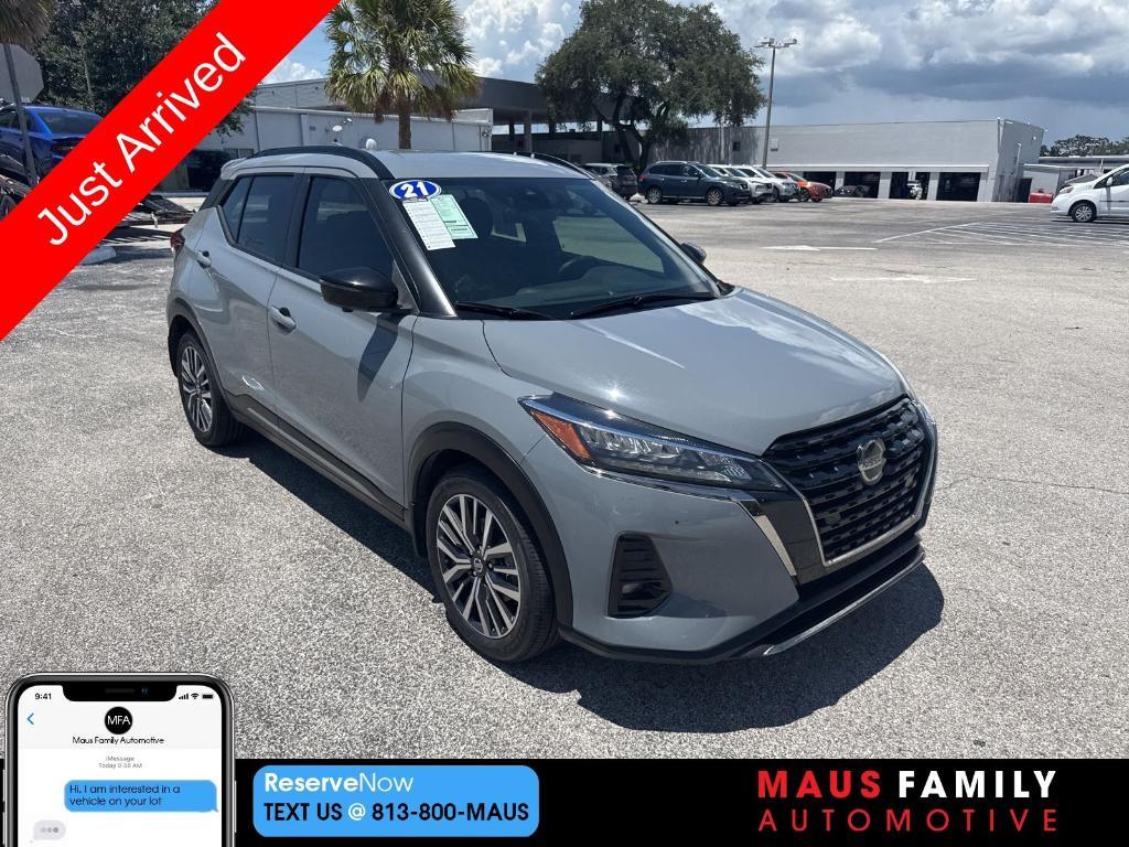 used 2021 Nissan Kicks car, priced at $16,687