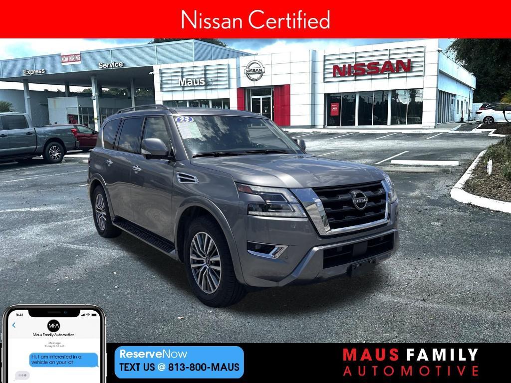 used 2023 Nissan Armada car, priced at $34,294