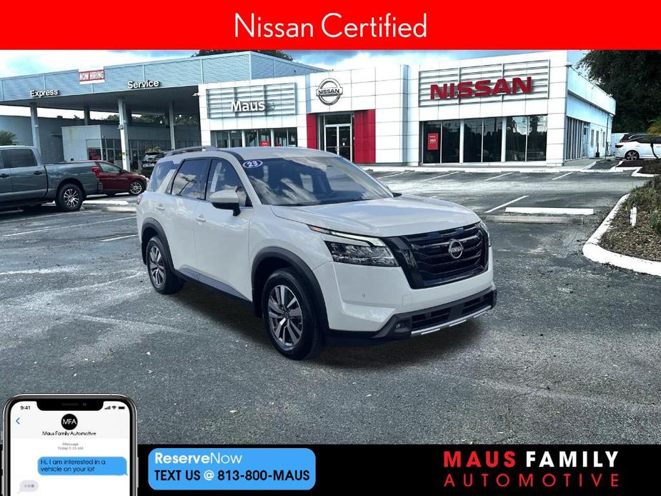 used 2023 Nissan Pathfinder car, priced at $34,299