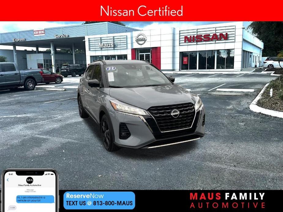 used 2022 Nissan Kicks car, priced at $22,499