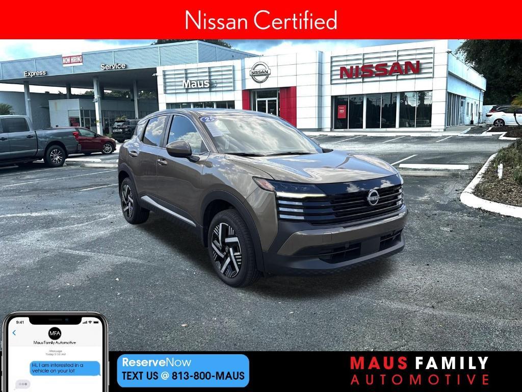 used 2025 Nissan Kicks car, priced at $20,999