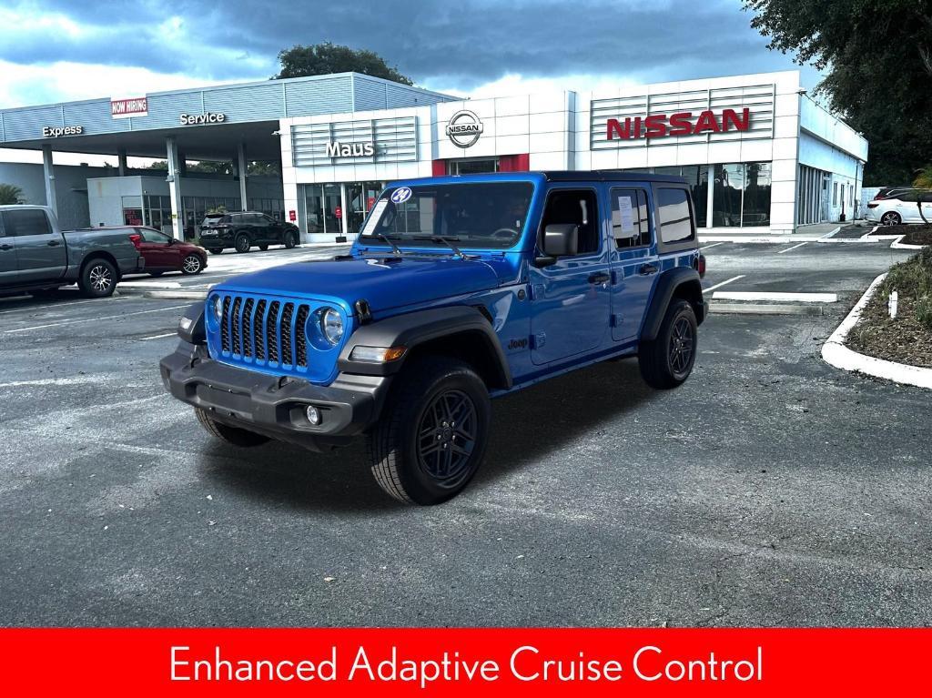 used 2024 Jeep Wrangler car, priced at $33,150