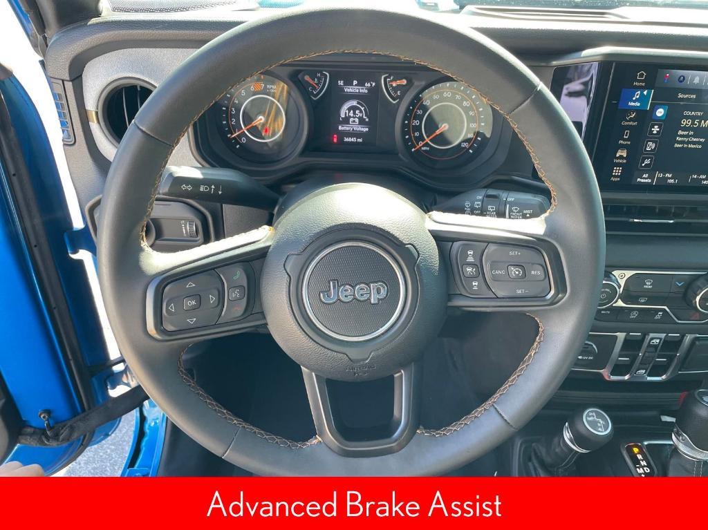 used 2024 Jeep Wrangler car, priced at $33,050
