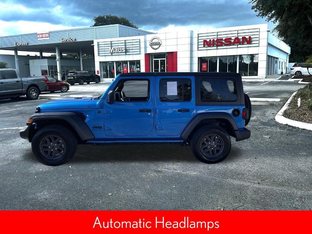 used 2024 Jeep Wrangler car, priced at $33,150