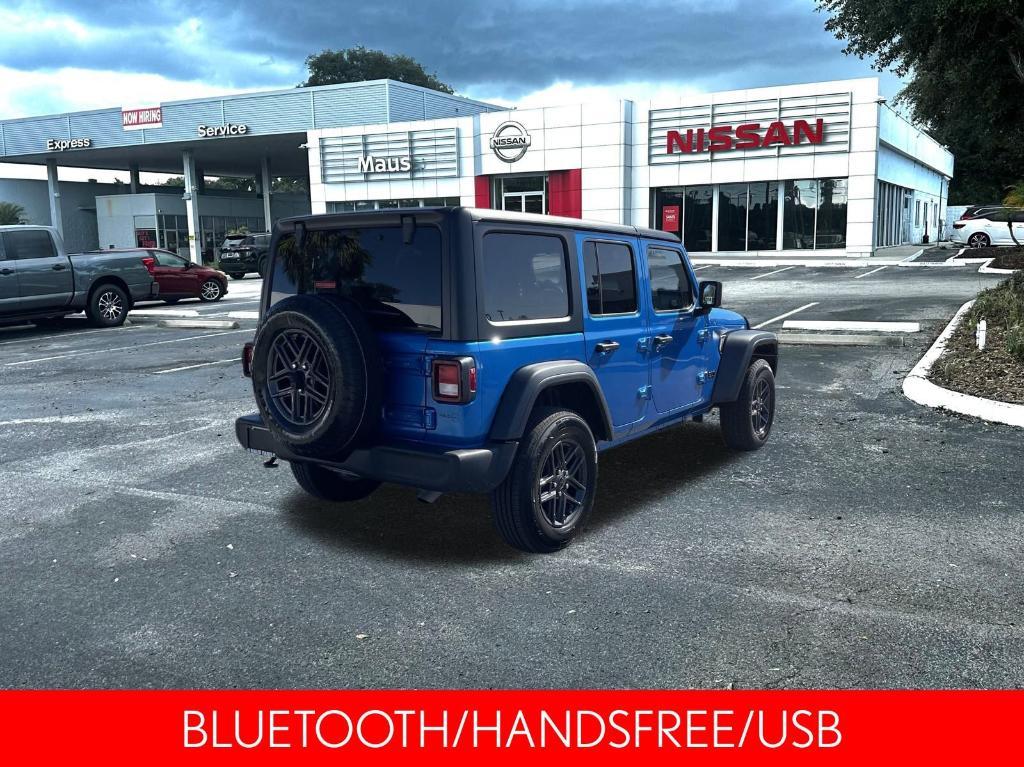 used 2024 Jeep Wrangler car, priced at $33,050