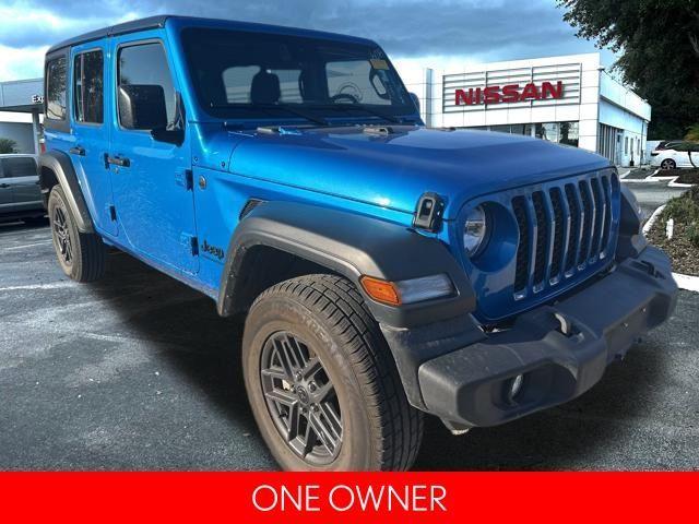 used 2024 Jeep Wrangler car, priced at $33,050