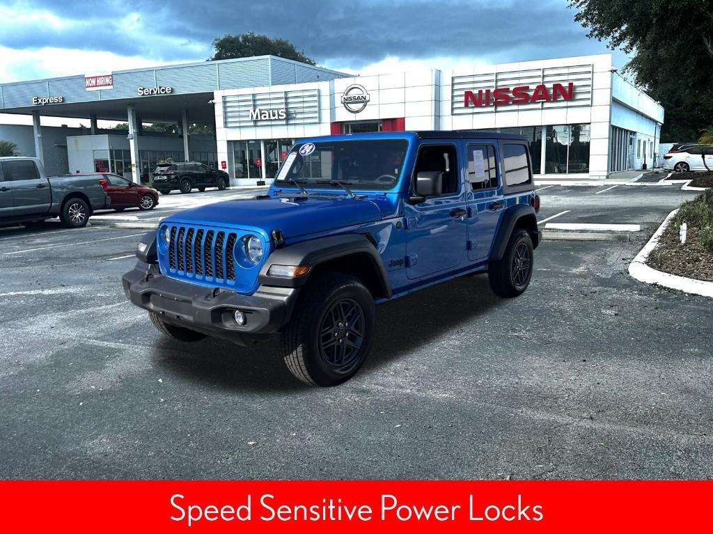 used 2024 Jeep Wrangler car, priced at $33,050