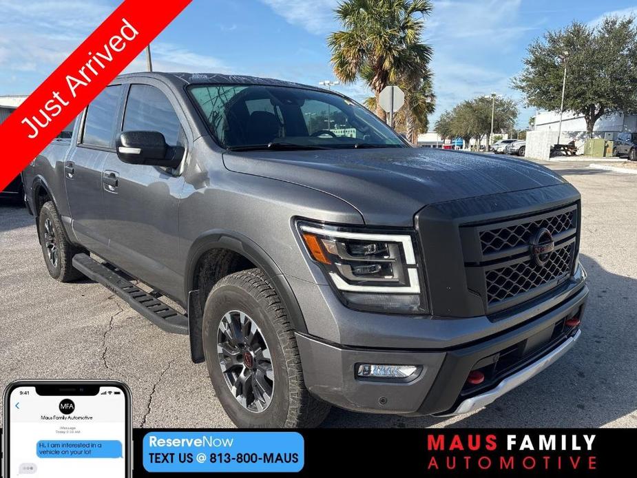 used 2023 Nissan Titan car, priced at $49,999