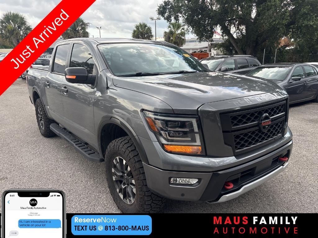 used 2021 Nissan Titan car, priced at $41,423