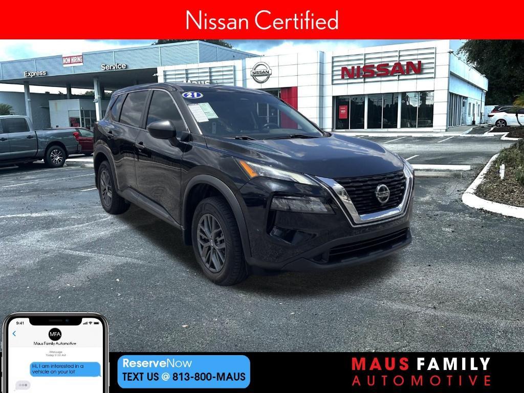 used 2021 Nissan Rogue car, priced at $20,127