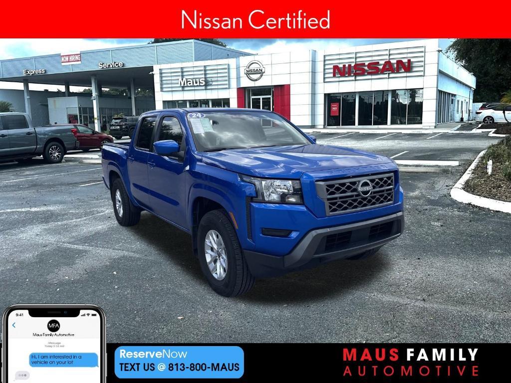 used 2024 Nissan Frontier car, priced at $29,299