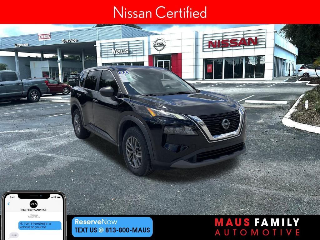 used 2022 Nissan Rogue car, priced at $21,457