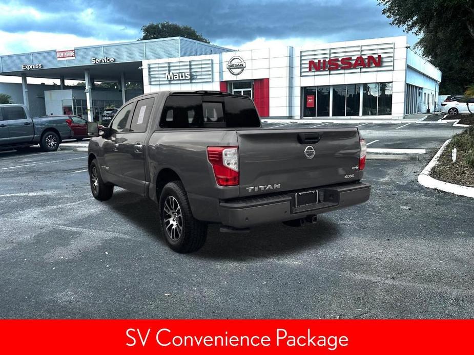 used 2021 Nissan Titan car, priced at $30,999