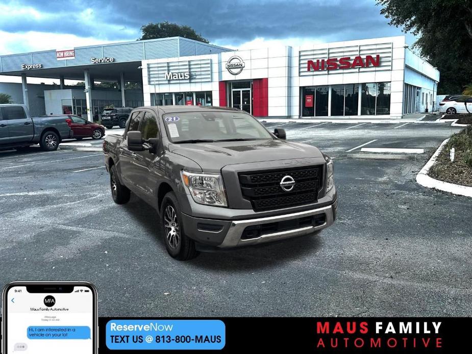 used 2021 Nissan Titan car, priced at $30,999