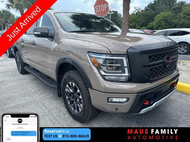 used 2023 Nissan Titan car, priced at $47,999