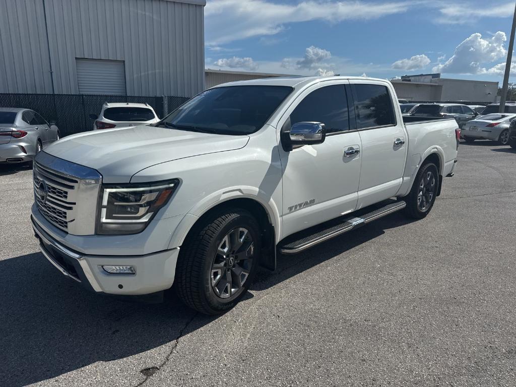 used 2023 Nissan Titan car, priced at $45,649