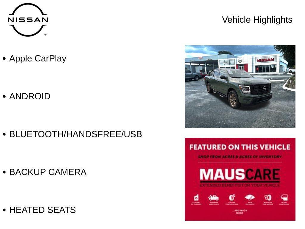 used 2024 Nissan Titan car, priced at $42,999