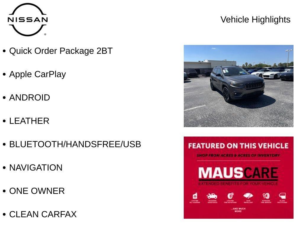 used 2023 Jeep Cherokee car, priced at $23,511