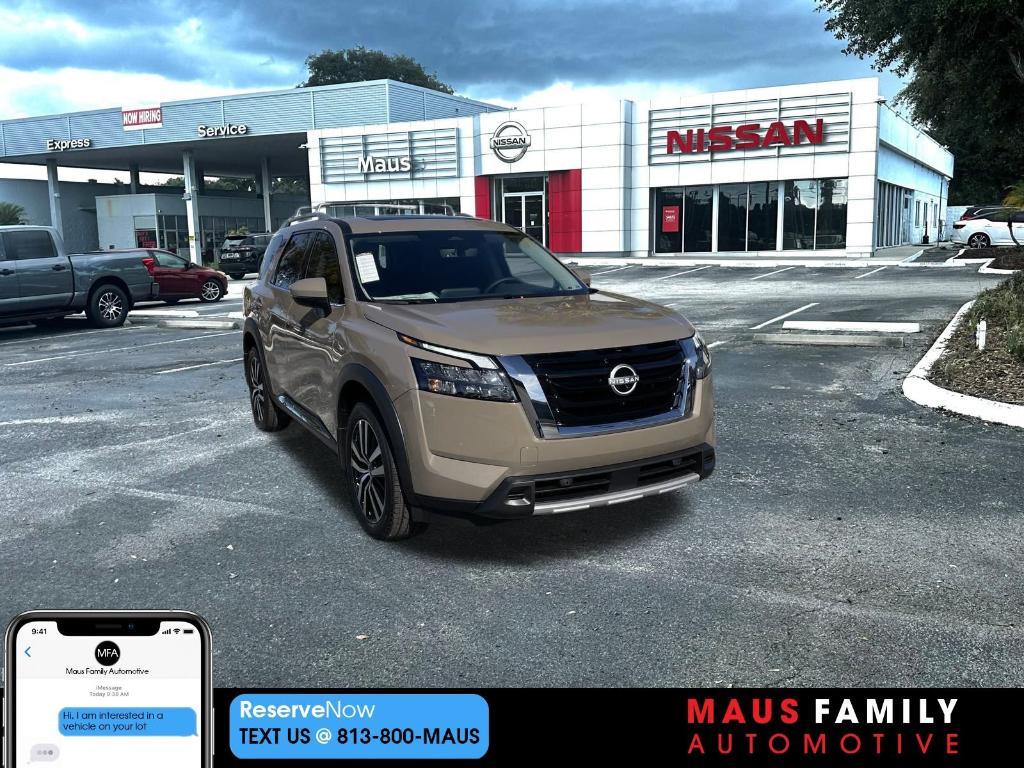 new 2025 Nissan Pathfinder car, priced at $51,721