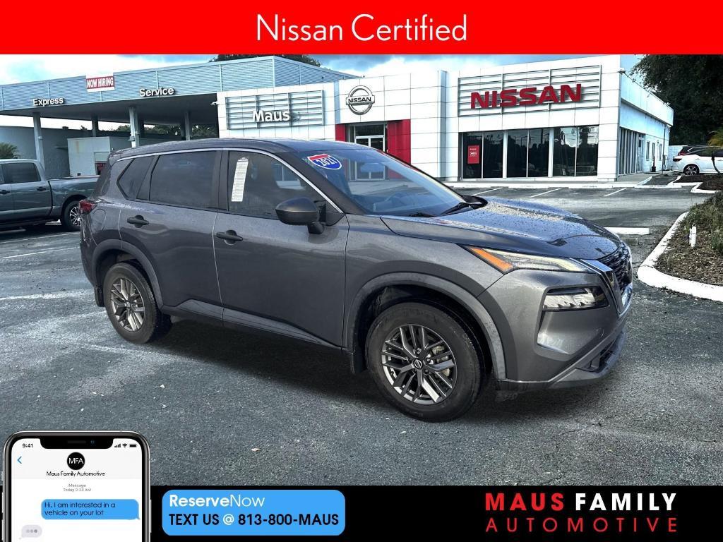 used 2021 Nissan Rogue car, priced at $21,999
