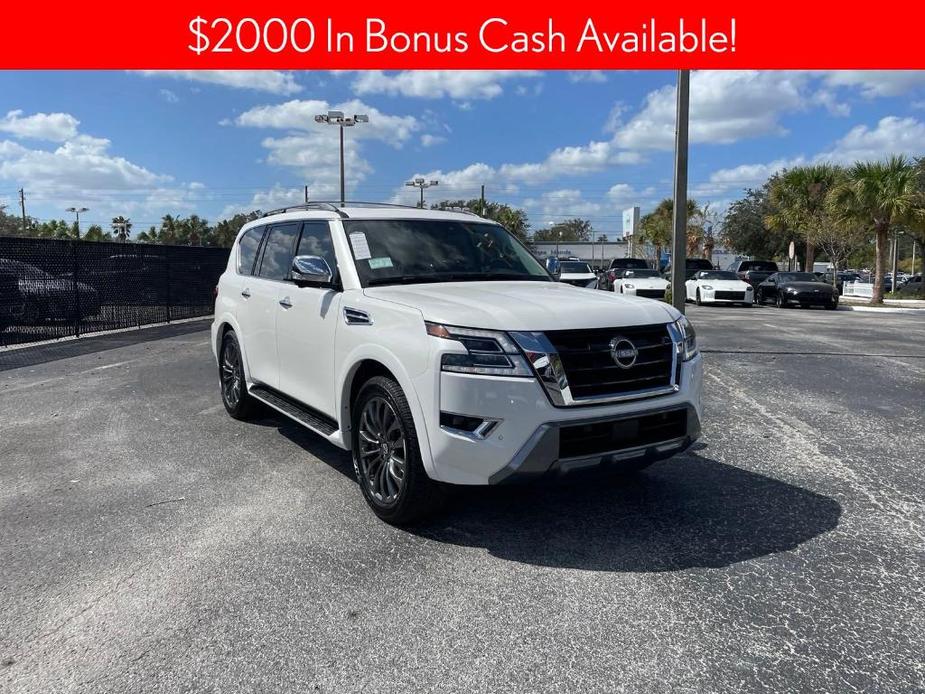 new 2024 Nissan Armada car, priced at $71,733