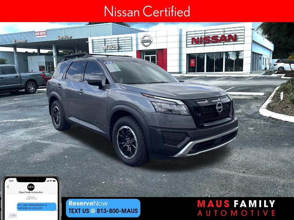 used 2025 Nissan Pathfinder car, priced at $41,814