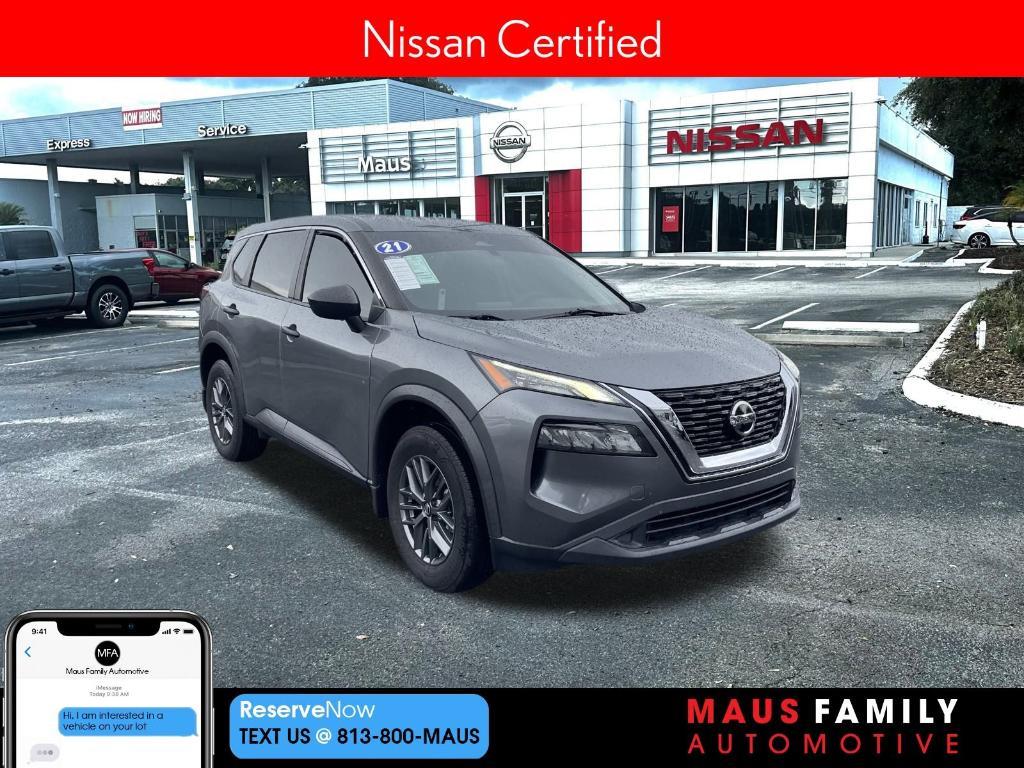 used 2021 Nissan Rogue car, priced at $18,258