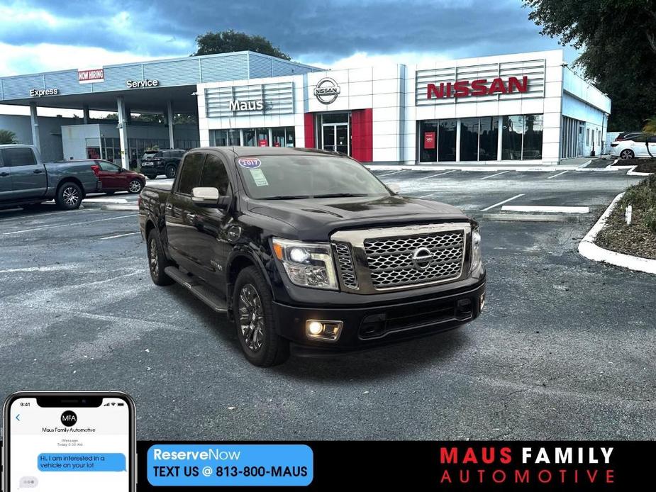 used 2017 Nissan Titan car, priced at $28,600