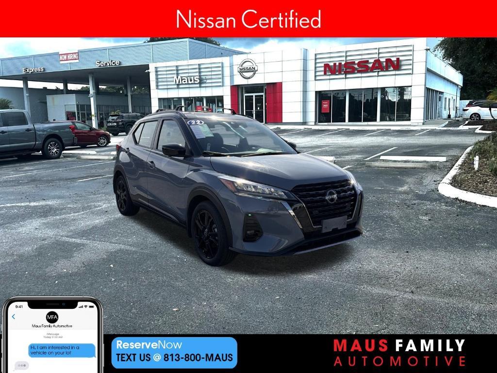 used 2022 Nissan Kicks car, priced at $18,347