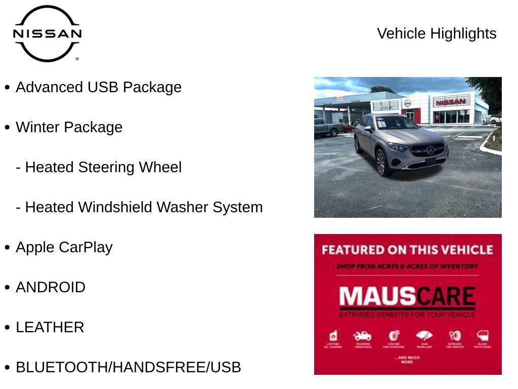 used 2024 Mercedes-Benz GLC 300 car, priced at $38,797