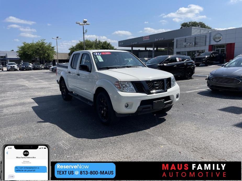 used 2021 Nissan Frontier car, priced at $25,330