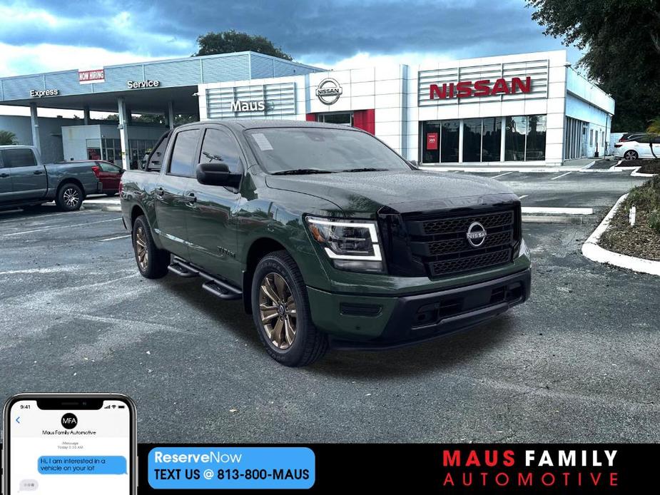 new 2024 Nissan Titan car, priced at $53,049