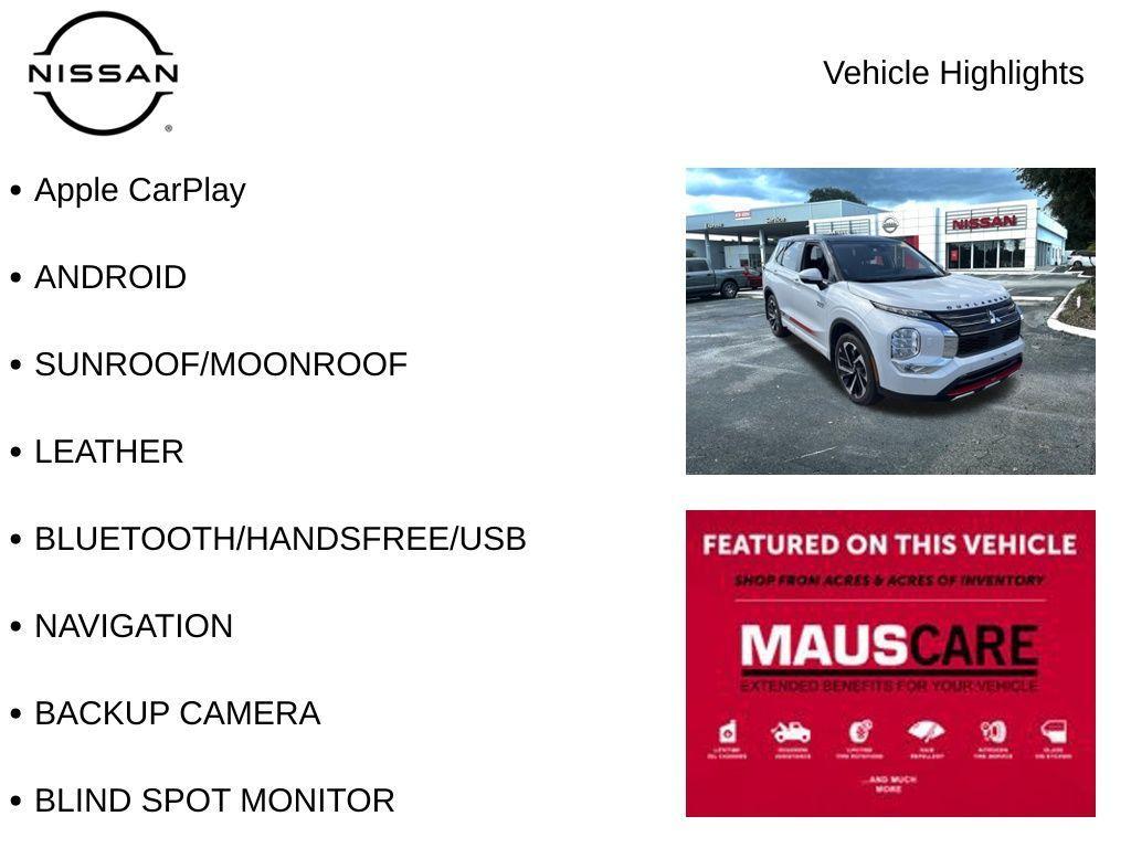 used 2024 Mitsubishi Outlander PHEV car, priced at $34,650