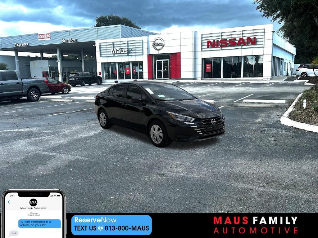 new 2025 Nissan Versa car, priced at $20,543