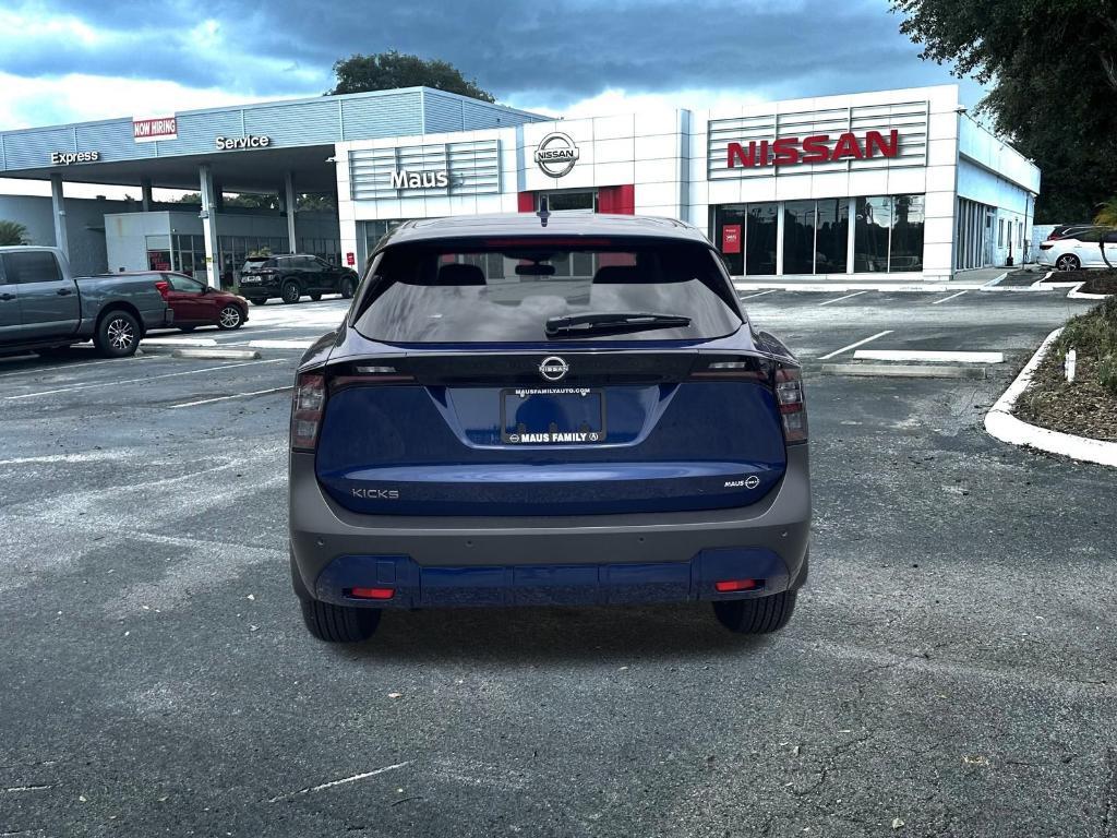 new 2025 Nissan Kicks car, priced at $25,107