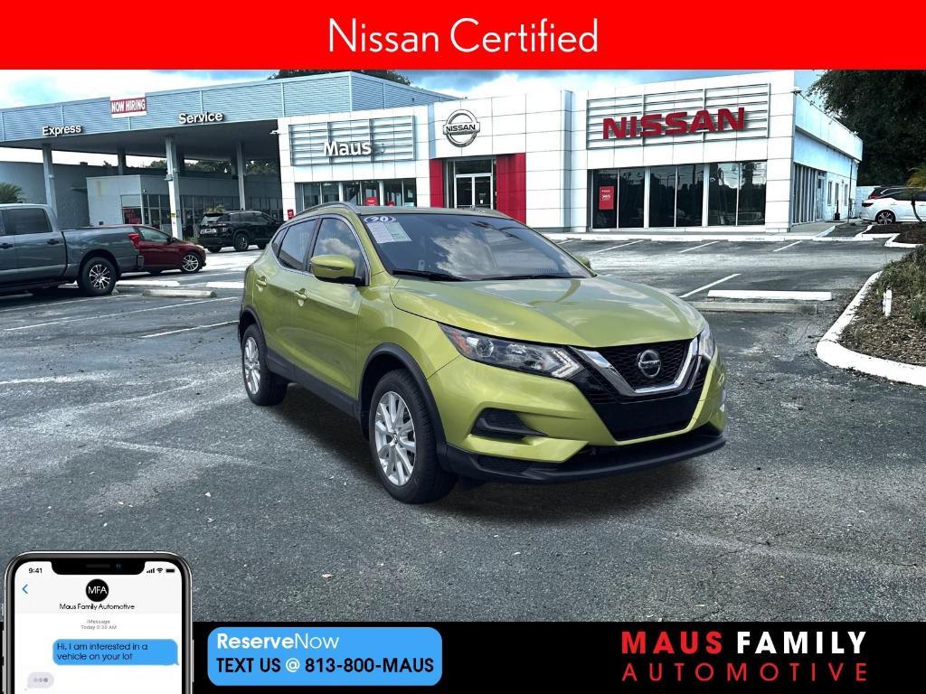 used 2020 Nissan Rogue Sport car, priced at $17,999