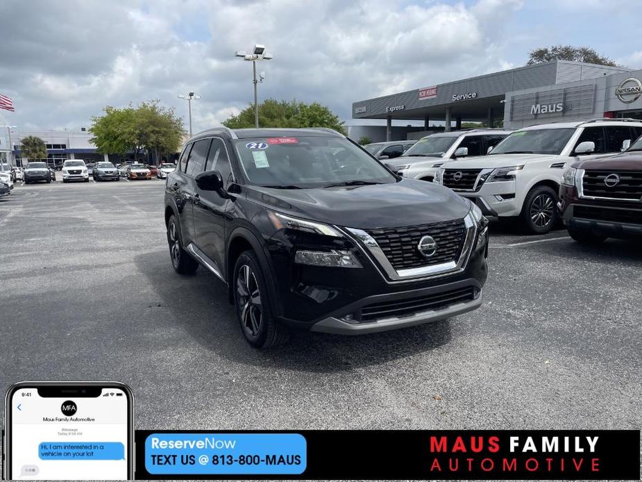 used 2021 Nissan Rogue car, priced at $24,521