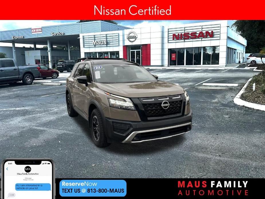 used 2023 Nissan Pathfinder car, priced at $35,999