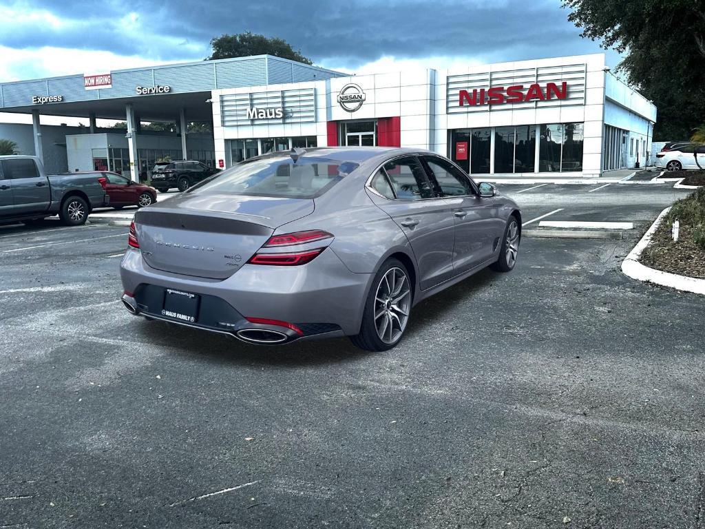 used 2024 Genesis G70 car, priced at $27,877