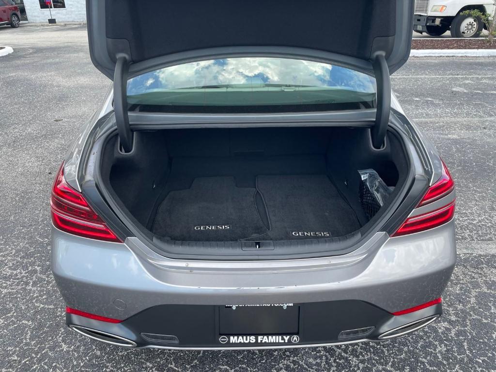 used 2024 Genesis G70 car, priced at $27,877