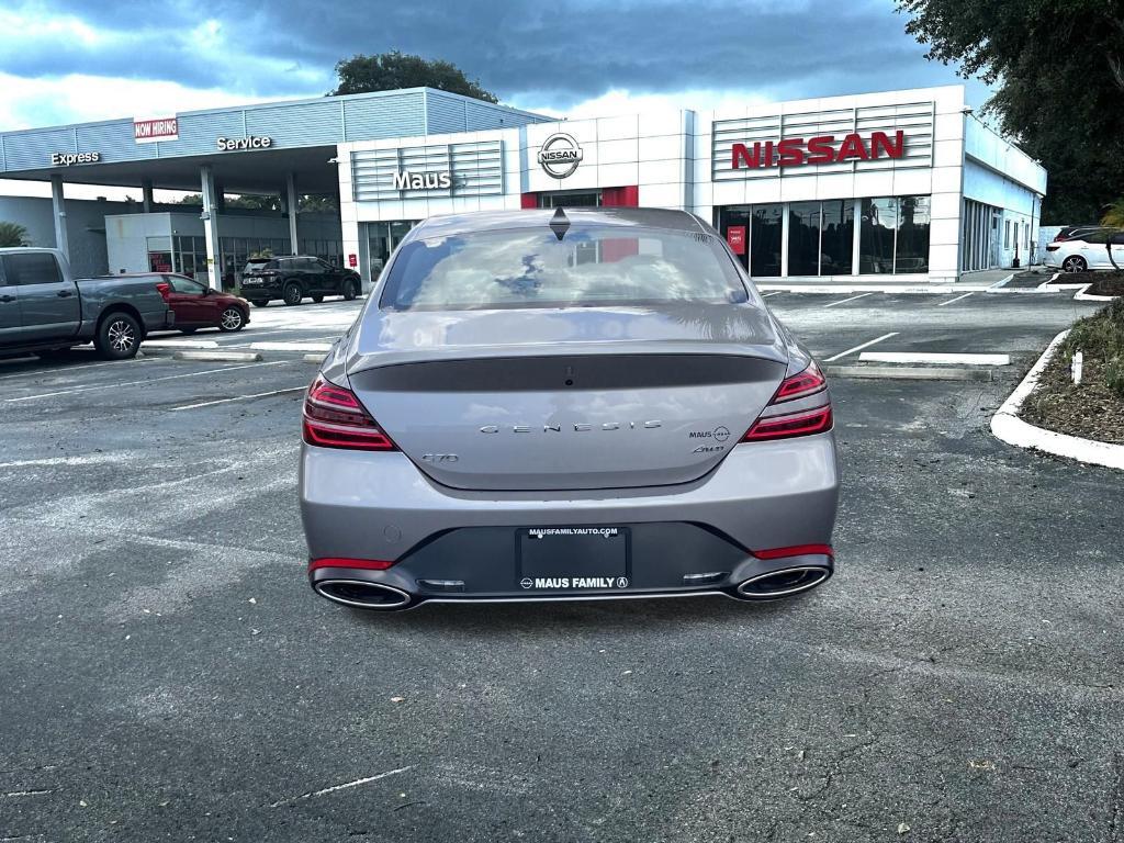 used 2024 Genesis G70 car, priced at $27,877