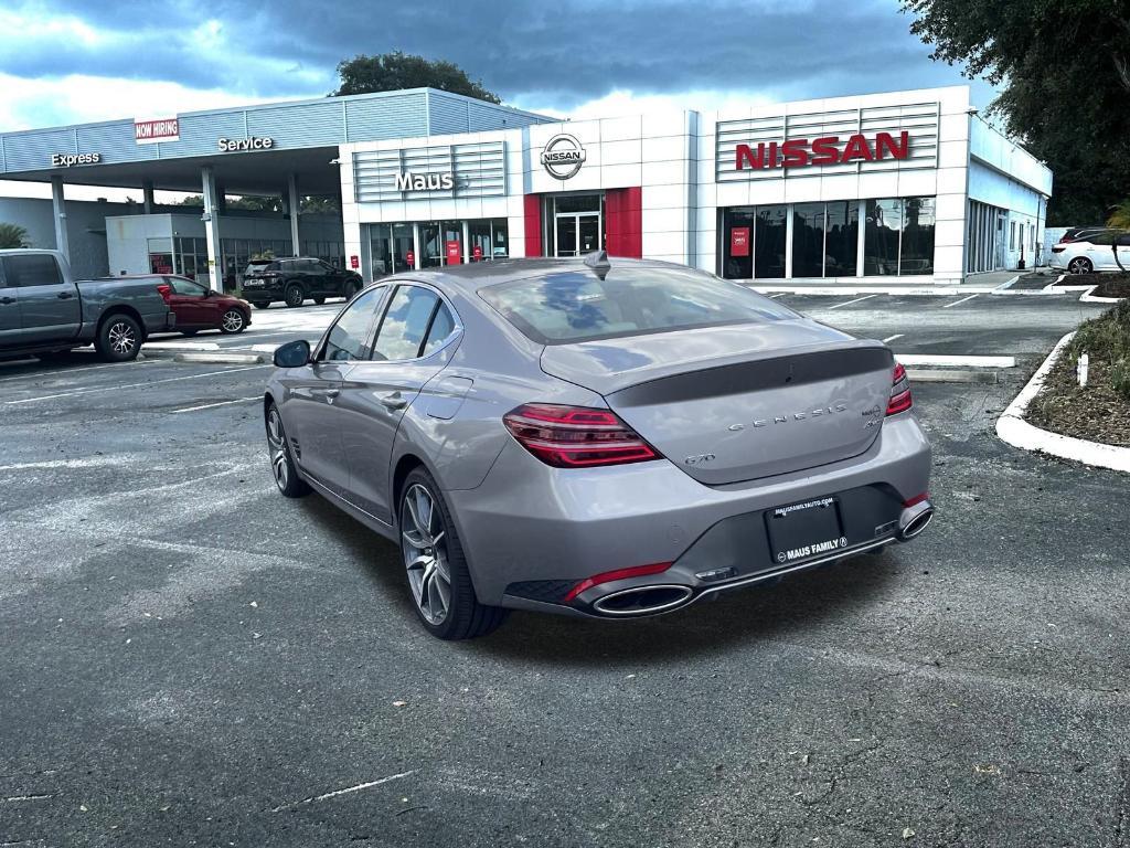 used 2024 Genesis G70 car, priced at $27,877