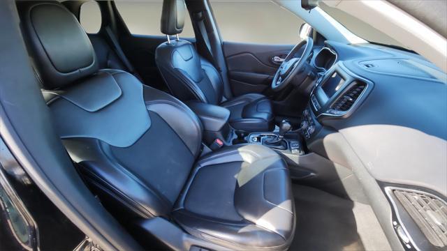 used 2021 Jeep Cherokee car, priced at $19,160