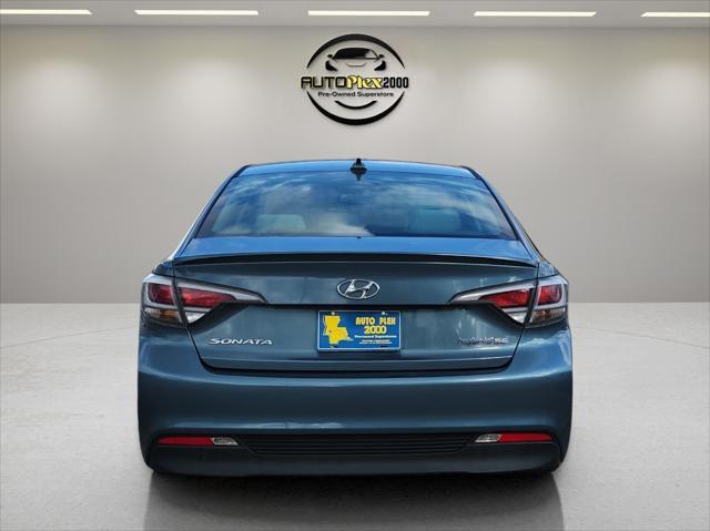 used 2016 Hyundai Sonata Hybrid car, priced at $13,995