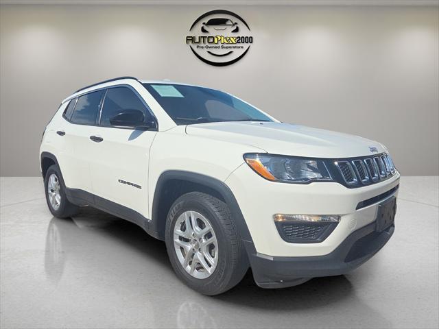 used 2021 Jeep Compass car, priced at $17,145