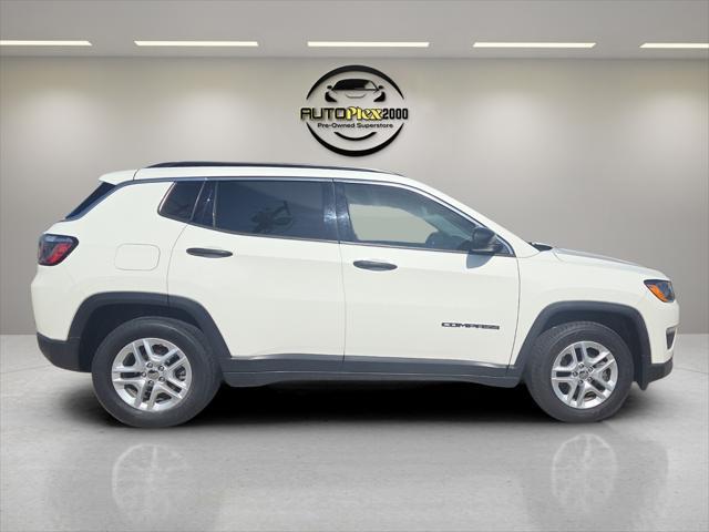 used 2021 Jeep Compass car, priced at $17,145