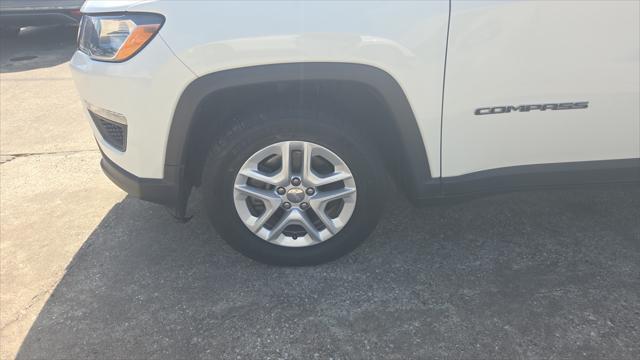 used 2021 Jeep Compass car, priced at $17,145