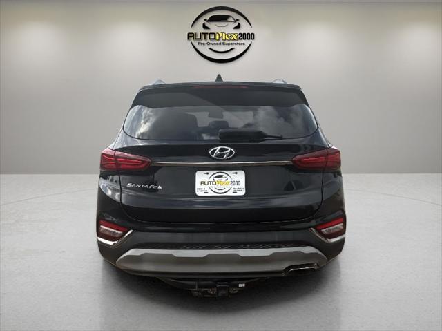 used 2019 Hyundai Santa Fe car, priced at $21,895