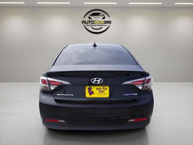 used 2016 Hyundai Sonata Hybrid car, priced at $15,285