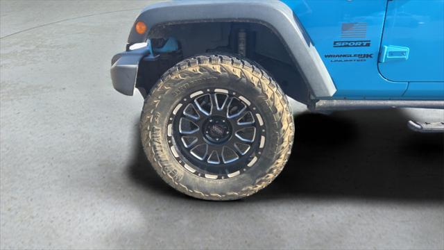 used 2018 Jeep Wrangler JK Unlimited car, priced at $22,756